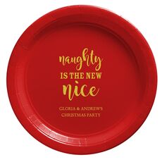 Naughty Is The New Nice Paper Plates