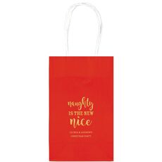Naughty Is The New Nice Medium Twisted Handled Bags
