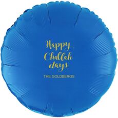 Happy Challah Days Mylar Balloons