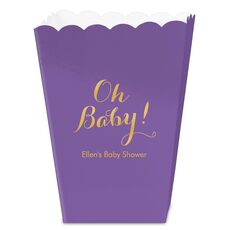 Elegant Oh Baby Mini Popcorn Boxes
