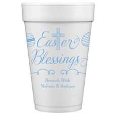 Easter Blessings Styrofoam Cups