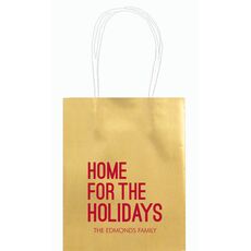 Home For The Holidays Mini Twisted Handled Bags
