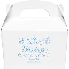Easter Blessings Gable Favor Boxes
