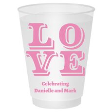 Retro Love Shatterproof Cups