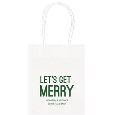 Let's Get Merry Mini Twisted Handled Bags