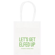 Let's Get Elfed Up Mini Twisted Handled Bags