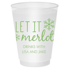 Let It Merlot Shatterproof Cups