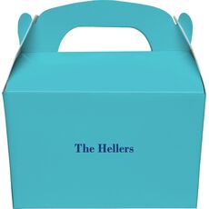 Our Perfect Gable Favor Boxes