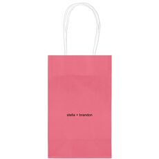 Our True Love Medium Twisted Handled Bags