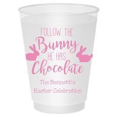 Follow The Bunny Shatterproof Cups