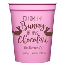 Follow The Bunny Stadium Cups