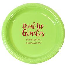 Drink Up Grinches Plastic Plates