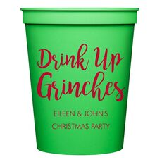 Drink Up Grinches Stadium Cups