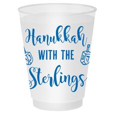 Hanukkah Dreidels Shatterproof Cups