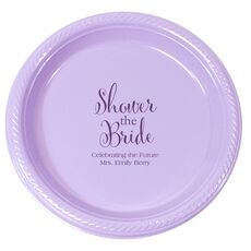 Shower The Bride Plastic Plates