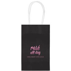 Rosé All Day Medium Twisted Handled Bags