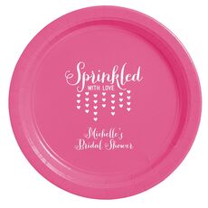 Sprinkled with Love Paper Plates