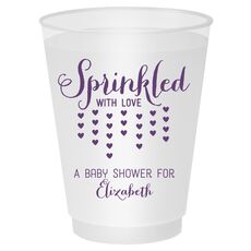 Sprinkled with Love Shatterproof Cups