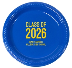 Proud Class of Graduation Plastic Plates