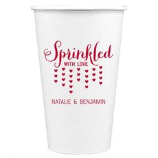 Sprinkled with Love Paper Coffee Cups