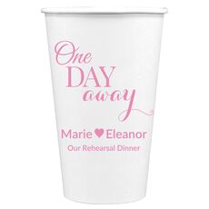 One Day Away Paper Coffee Cups