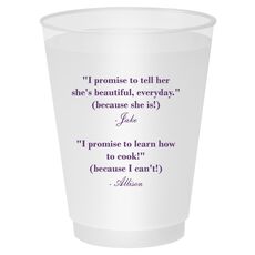 Your Personalized Text Shatterproof Cups