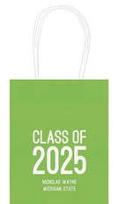 Proud Class of Graduation Mini Twisted Handled Bags