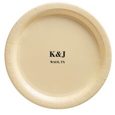 Simple and Sweet Paper Plates