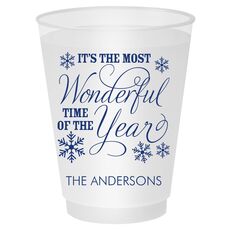 Wonderful Time of the Year Shatterproof Cups
