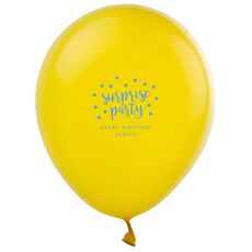 Surprise Party Confetti Dot Latex Balloons