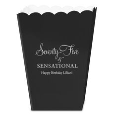Seventy-Five & Sensational Mini Popcorn Boxes