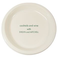 Your Personalized Plastic Plates