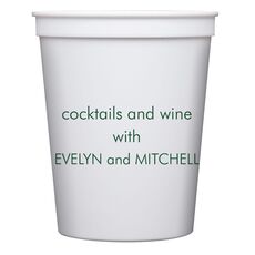 Your Personalized Stadium Cups