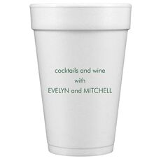Your Personalized Styrofoam Cups