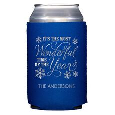 Wonderful Time of the Year Collapsible Koozies