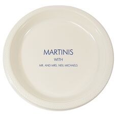 Your Cocktail Plastic Plates