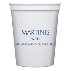 Your Cocktail Stadium Cups