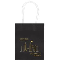 We Love New York City Mini Twisted Handled Bags
