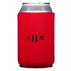 Sophisticated Monogram Collapsible Koozies