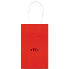 Sophisticated Monogram Medium Twisted Handled Bags