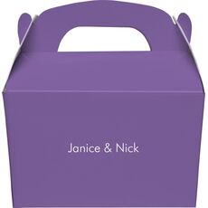 Your Personal Gable Favor Boxes