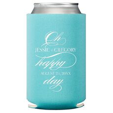Romantic Oh Happy Day Collapsible Huggers