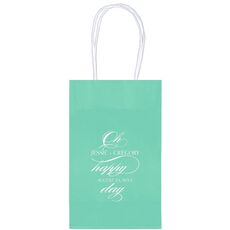 Romantic Oh Happy Day Medium Twisted Handled Bags