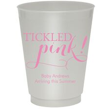 Tickled Pink Colored Shatterproof Cups