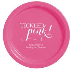 Tickled Pink Paper Plates