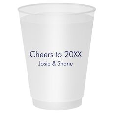 Your Choice of Text Shatterproof Cups
