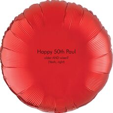 Your Message Mylar Balloons