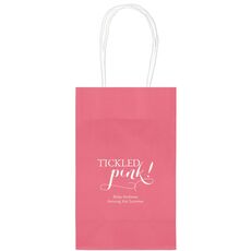 Tickled Pink Medium Twisted Handled Bags