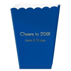 Your Choice of Text Mini Popcorn Boxes