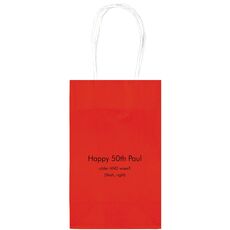 Your Message Medium Twisted Handled Bags